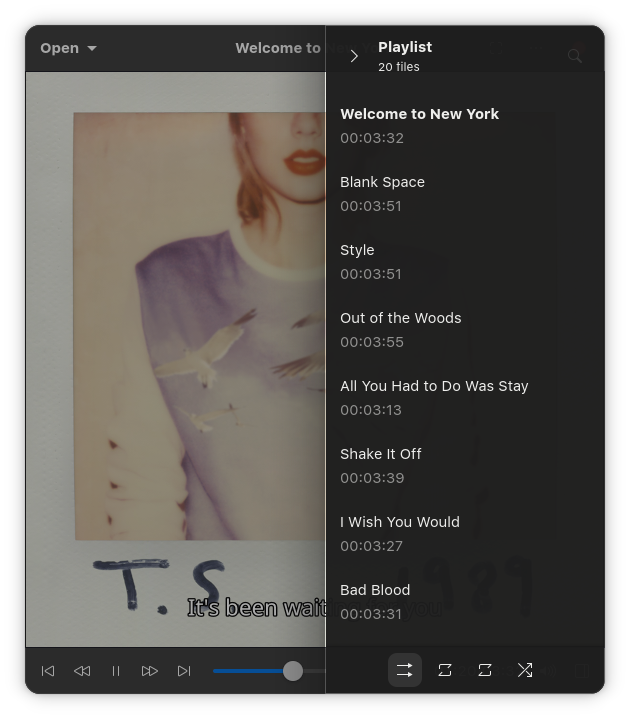 Geöffneter Ordner in Celluloid